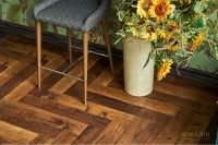 Виниловый пол Vinilam Parquet Herringbone Glue Паркет Парижский GD11155