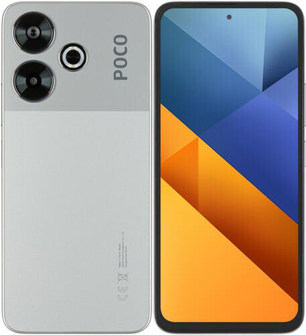 Смартфон Xiaomi Poco M68/256GBSilver