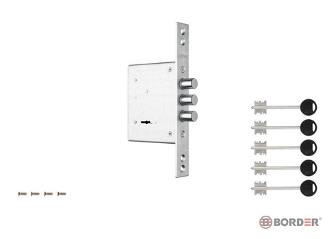 Замок врезной BORDER GL8-10 73000