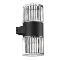 359292 STREET NT24 000 черный Светильник ландшафтный настенный IP65 LED 14W 4000K 175-265V ESTIMA