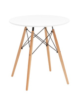 Стол круглый Eames DSW NEW D70 белый Stool Group EAMES DSW D70