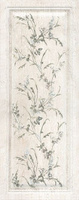 Керамическая плитка 20х50 Кантри Шик белый панель декорированный