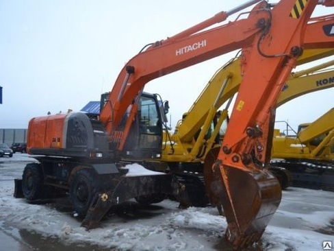 Аренда экскаватора колесного Hitachi ZX 170