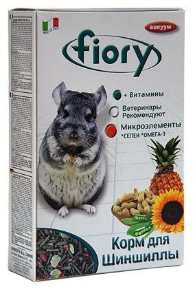 Корм для шиншилл FIORY Cincy 800 г