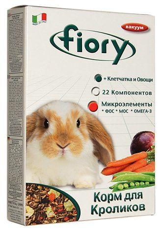 Корм для кроликов FIORY Caraote 850 г