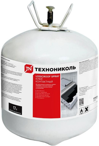 Клей контактный LOGICROOF SPRAY, 17л