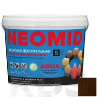 Защитная декоративная пропитка для древесины NEOMID Bio Color Aqua 2,3 л