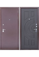 Металлическая входная дверь Тайгер Триоантик медь/венге