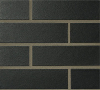 Клинкерная фасадная плитка имитация кирпича цвет Schwarz ABC Klinkergruppe