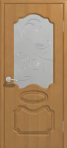Дверь межкомнатная Classic D Барселона остекленная, рисунок с 1 стороны