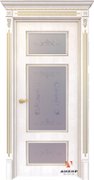 Дверь межкомнатная остекленная Imperial Палермо