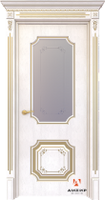Дверь межкомнатная остекленная Imperial Салерно