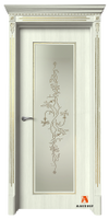 Дверь межкомнатная остекленная Imperial Сиена