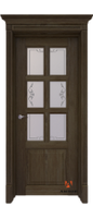 Дверь межкомнатная Neoclassic NC8 остекленная