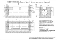 Установка многоступенчатой очистки Евролос ГРУНТ 8+, 4000x1200x1700