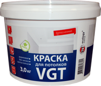 Краска вд-ак-2180 для потолков белоснежная 1,5 кг 6 вгт