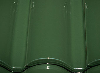 Керамическая черепица La Escandella Selectum Dark Green Glazed