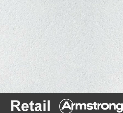 Потолочные плиты Armstrong Retail Board 0,6*0,6 (7,2м2)