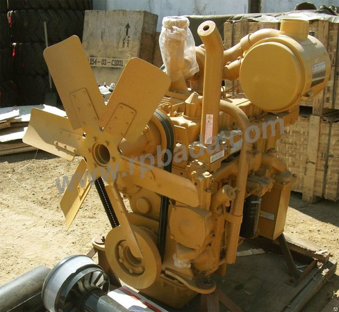 Двигатель в сборе С6121 (САТ 3306В) на бульдозер Shantui SD16