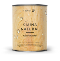 Пропитка для бани и сауны Elcon Sauna Natural 0, 9 л