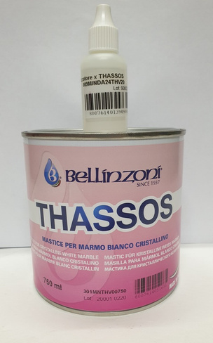 Клей Беллинзони Thassos матово-белый Bellinzoni