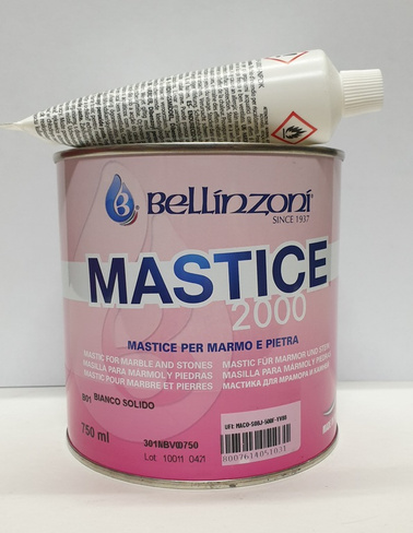 Клей "BELLINZONI MASTIC 2000" белый густой №01