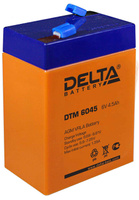 Аккумулятор Ибп 6В 4,5 А/Ч П.П. Delta Dtm Agm 70 Х 47 Х 107 Dtm6045