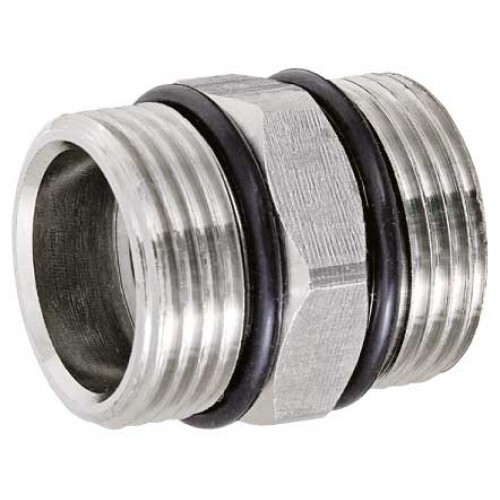 Ниппель с уплотнительным кольцом никель ДУ-1/2\"-3/4\" под евроконус TIM ...