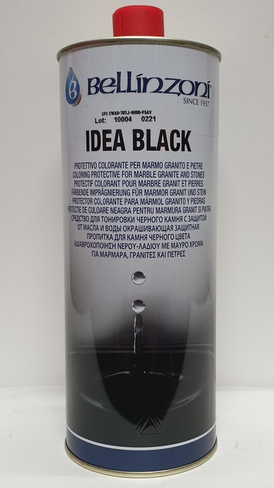 Средство защиты и прокрашивания черного камня IDEA BLACK Bellinzoni