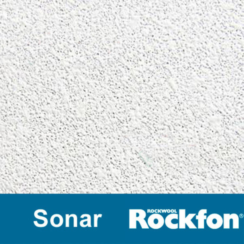 Потолочная панель Rockfon Sonar A15/24 (шумопог.-1,0) 600*600*20 (8,64м2)