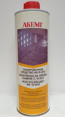 Полироль №10-2012 Быстрого высыхания 1 л Akemi Stone Polish