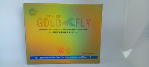 Капли возбуждающие Золотая Шпанская Мушка Spanish Gold Fly 12 шт