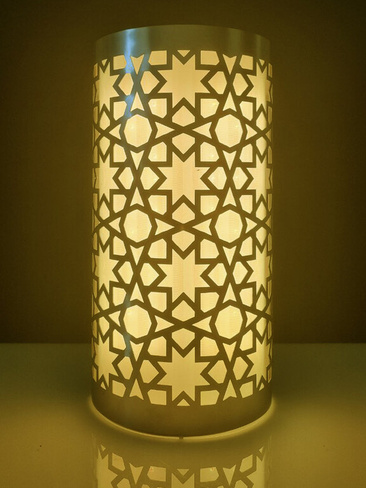 Абажур с LED освещением для хаммама