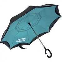 Зонт-трость обратного сложения, эргономичная рукоятка с покрытием Soft Touc