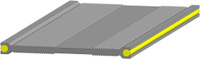 Гидроизоляционная шпонка со специальным профилем ВК-120 (П) комбинированная