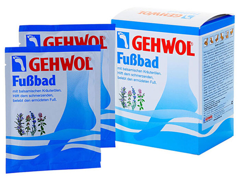 Ванна для ног Fusbad в пакетах Gehwol (Германия)
