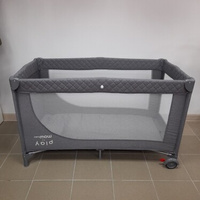 Манеж-кроватка детский MowBaby Play RP125, grey