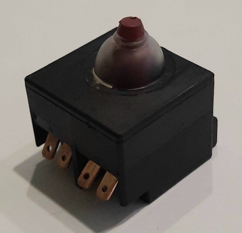 Выключатель для УШМ ИНТЕРСКОЛ 125/800 (s/n 590.**), УШМ-115/900 (s/n ...