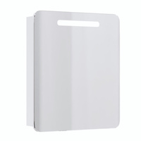 Зеркало-шкаф Onika Неаполь 60.01 с подсветкой, белый (206064)