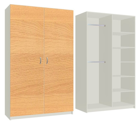 Шкаф для одежды № 2, ширина 1200 мм