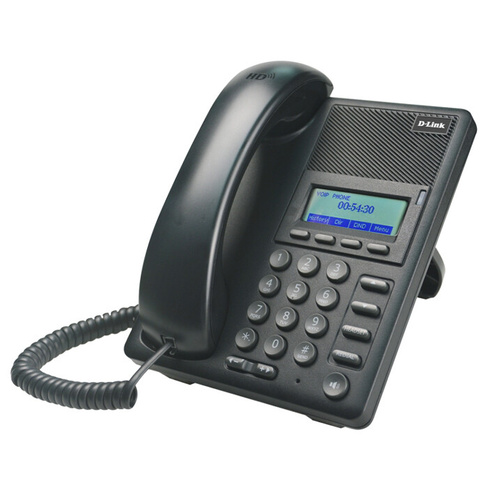 Телефон VoIP SIP D-Link DPH-120SE/F1, черный