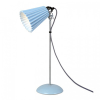 Настольная лампа Original BTC Hector Medium Pleat Table Light, Light Blue,