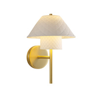 Бра Original BTC Oxford Double Wall Light, Satin Brass, FW640/BR