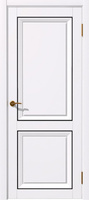 Межкомнатная дверь Бета - Soft_Touch белый 600*2000 плотно глухое