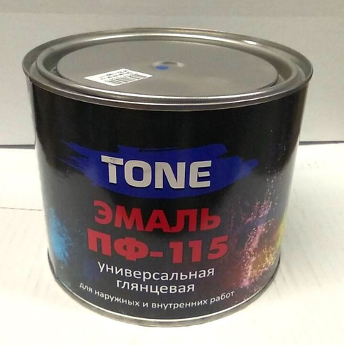 Эмаль ПФ -115 TONE всех цветов 1,8 кг