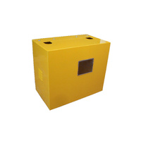 Защитный ящик для счетчика G6 (352*202*306) разборный стальной меж.осев.250