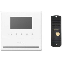 Комплект видеодомофона и вызывной панели COMMAX CDV-43Y White/AVC305B