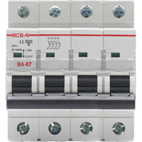 Автоматический выключатель AKEL ВА47-MCB-N-4P-D6-AC