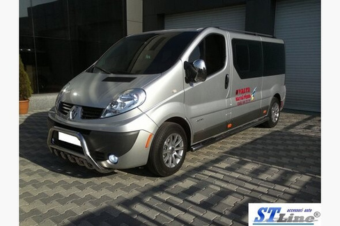 Защита передняя кенгурятник сталь Opel Vivaro 2001-2015