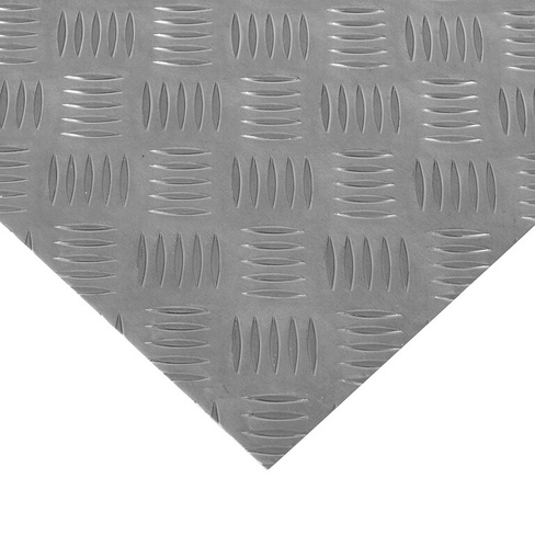 Лист алюминиевый Квинтет 1,5х600х1200 мм рифленый